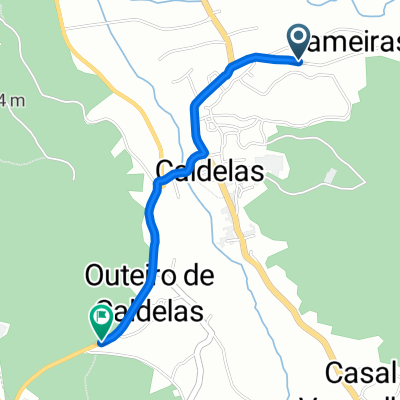Rua do Br Salgueiro, Caranguejeira à Variante da Caranguejeira, Caranguejeira