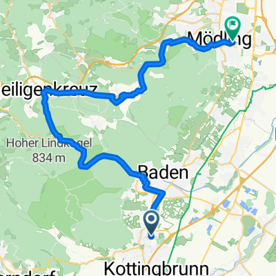 Von Bad Vöslau bis Mödling