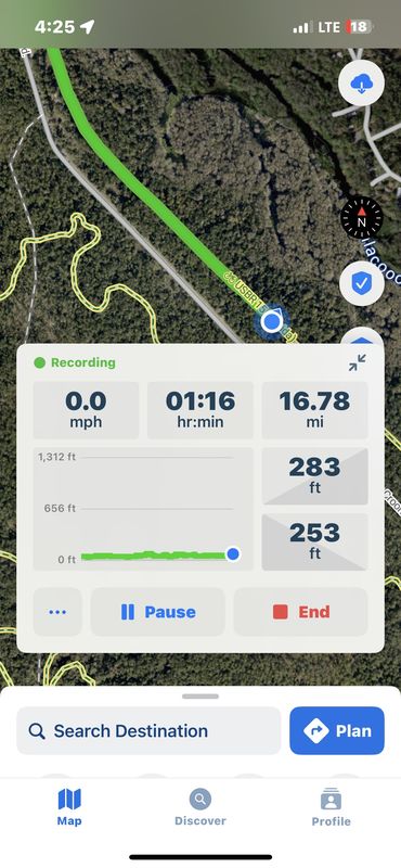 N Apopka Ave, Inverness to Withlacoochee State Trail, Brooksville