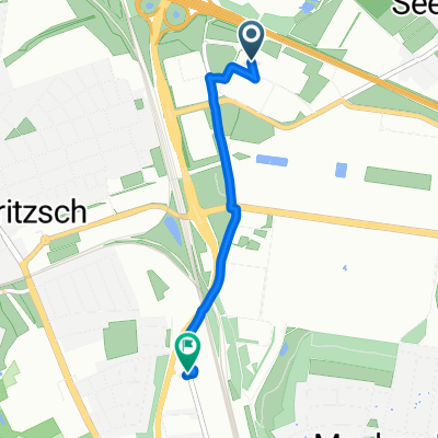 Handelsstraße 10, Leipzig nach Maximilianallee 70, Leipzig