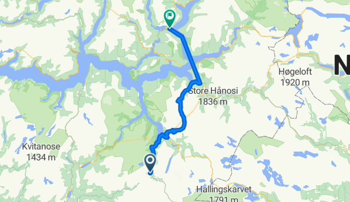 Aurlandsvangen - Sogndal
