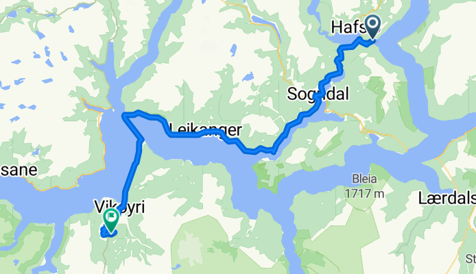 Sogndal - Vik
