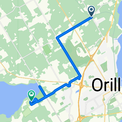 Division Rd E, Severn to Bass Lake Side Rd E, Oro-Medonte