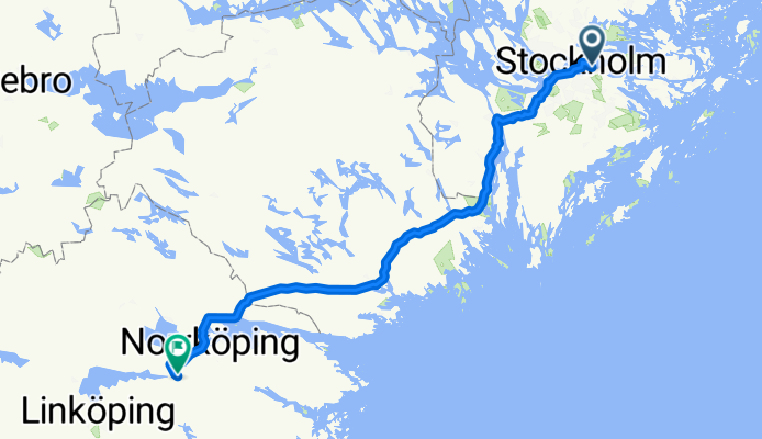 From Stockholm City to Norsholm