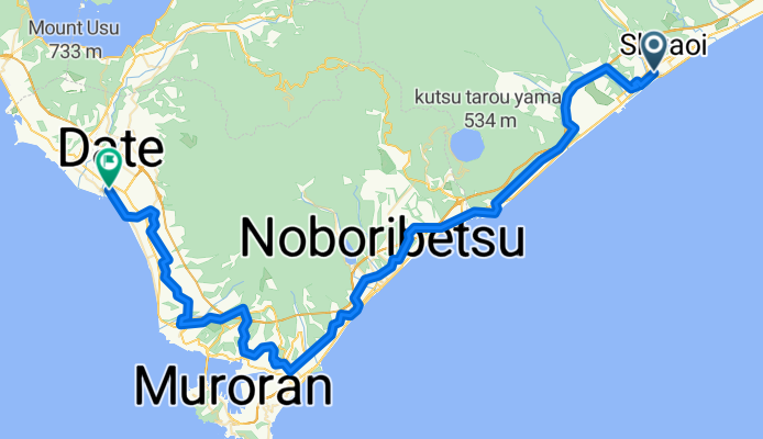 Route to 壮瞥町
