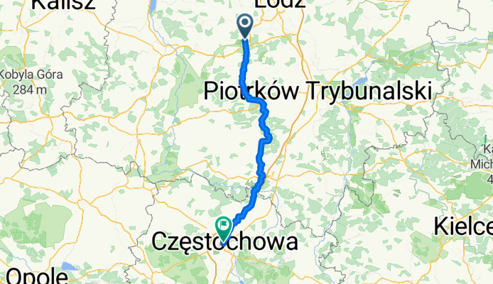 Dobroń - Częstochowa