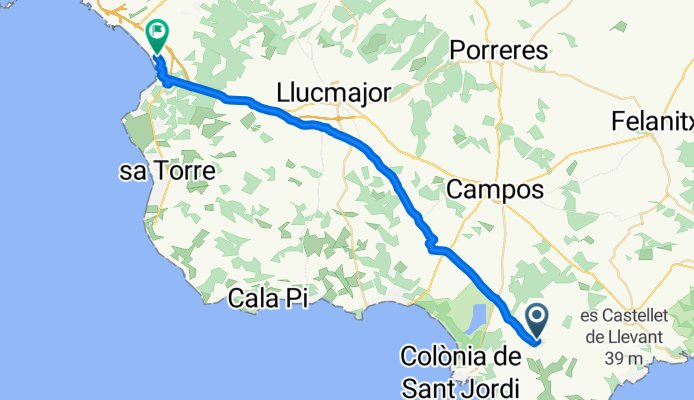 From Ses Salines to Palma