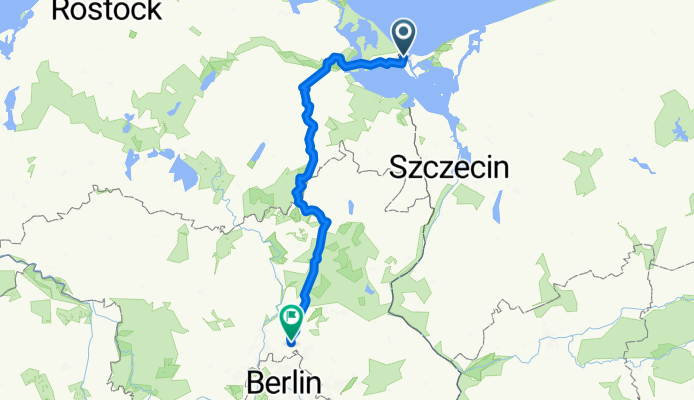 From Swinoujscie to Wandlitz
