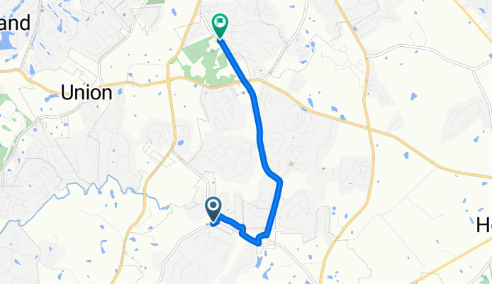 Winding Oaks Trail, Mineral Springs to Billy Howey Rd, Waxhaw