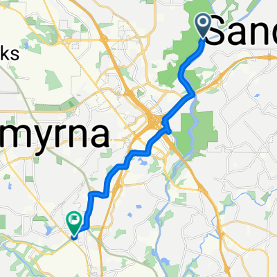 Columns Dr SE, Marietta to East-West Connector, Smyrna