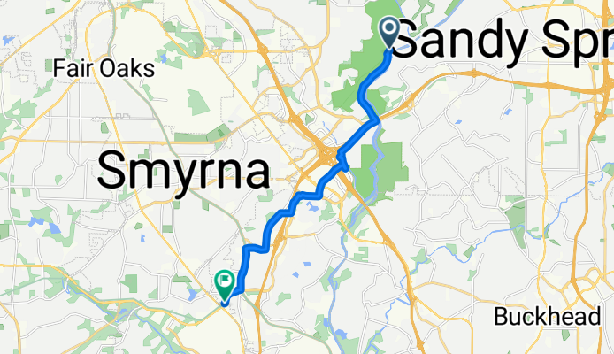 Columns Dr SE, Marietta to East-West Connector, Smyrna