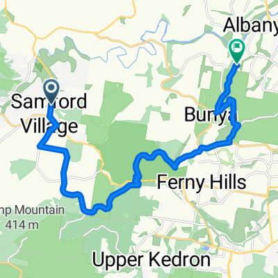 Main St, Samford to Moogerah Ct, Albany Creek