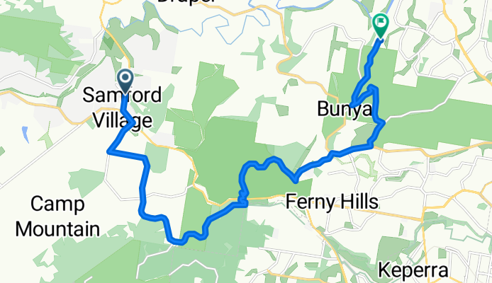 Main St, Samford to Moogerah Ct, Albany Creek