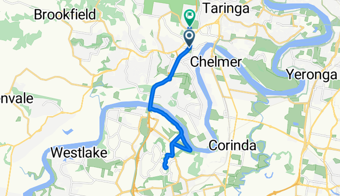 Route in Indooroopilly