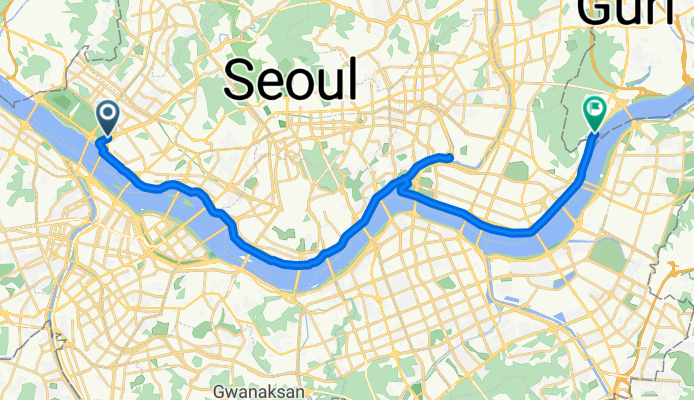 성산동, 서울특별시에서 강변북로, 구리시까지