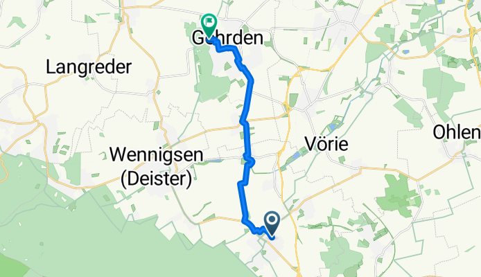 Von Wennigsen (Deister) bis Gehrden