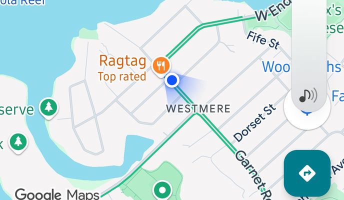 Foto 1 der Bikemap-Route "Westgate Drive 23A to Patiki Road"