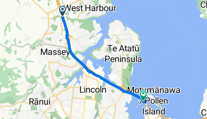 Westgate Drive 23A to Patiki Road