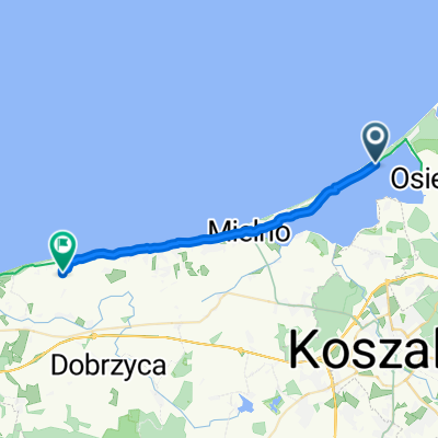 Mieleńska, Mielno do Skowronkowa, Gąski