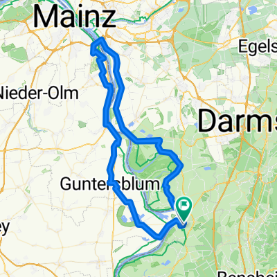 Route in Gernsheim
