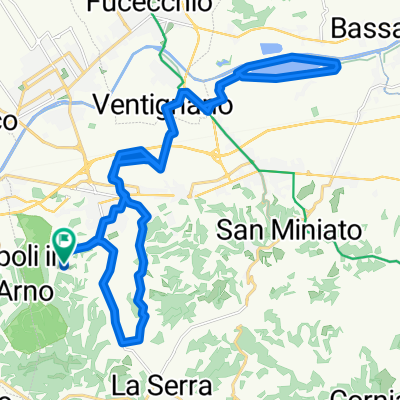 Da Via Montebicchieri a Via Montebicchieri