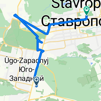 От 2-й Юго-Западный проезд 2Г до проспект Октябрьской Революции владение