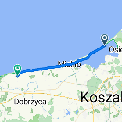 Mieleńska, Łazy do Skowronkowa, Gąski