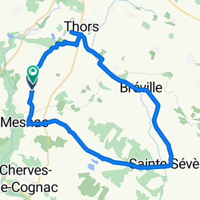 De Rue des Marronniers à Rue des Jardins