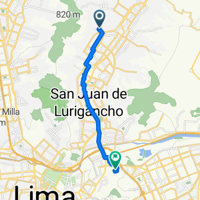 De Avenida Tullipanes a Rio Chepen