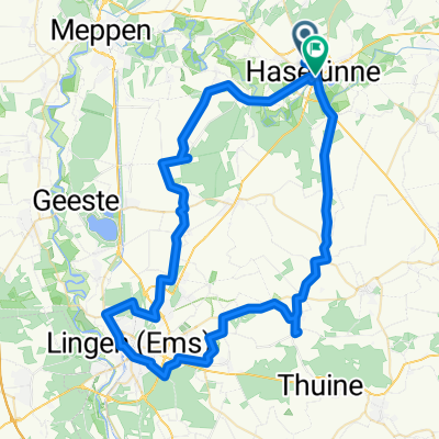 Mozartstraße nach An der Scheperweide