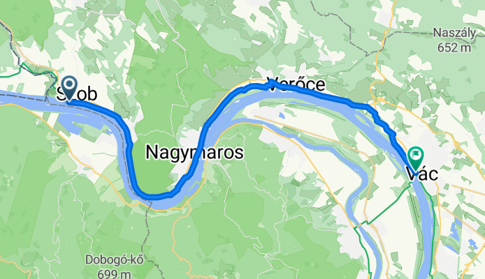 Széchenyi sétány, Szob - Liszt Ferenc sétány, Vác