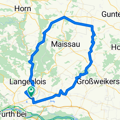 Gedersdorf Bahnhst nach Gedersdorf Bahnhst