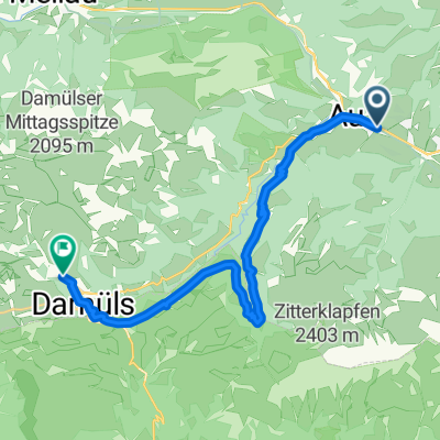 Neugrund nach Damüls