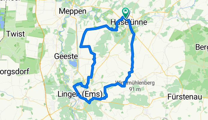 Mozartstraße nach Sandstraße