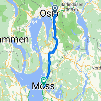 De Regnbueveien à Bjerget