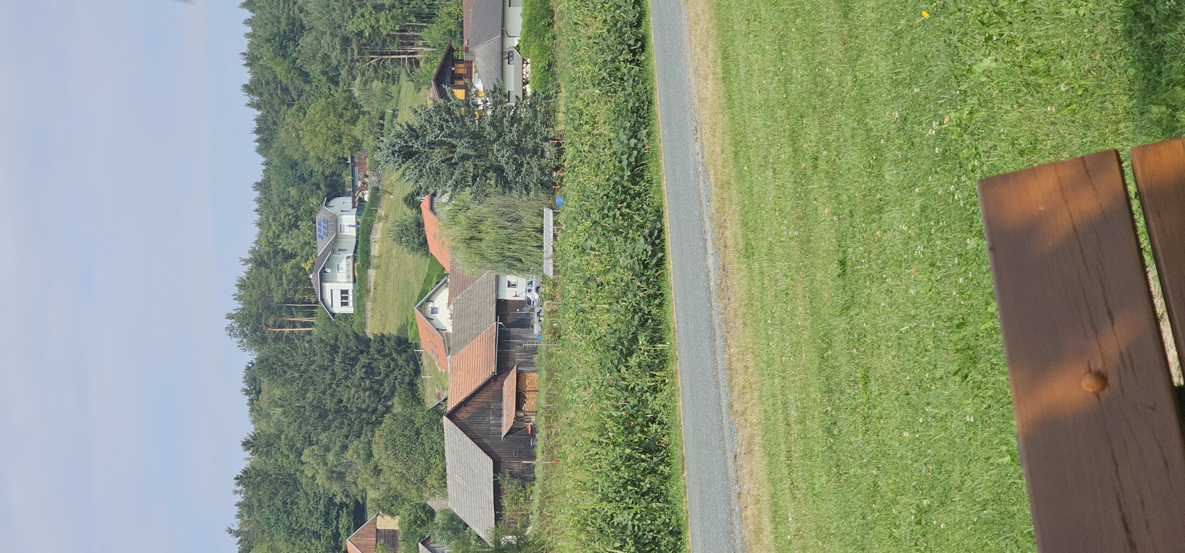 Birkengasse nach Brunnwiese