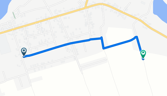 Route from Balotești