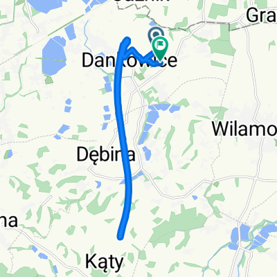 Do Lipek, Dankowice do Browarnik, Dankowice