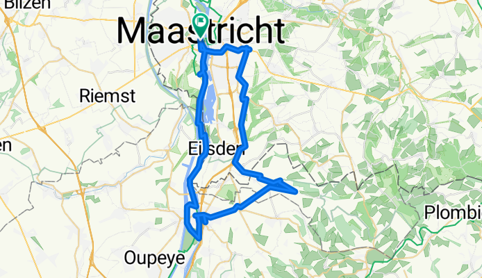 2025-08-18 Maastricht - Visé - Voerstreek - Gronsveld - Maastricht