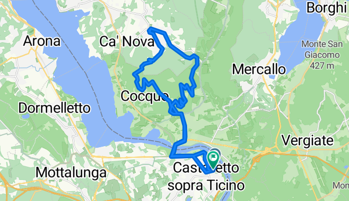 Via Ticino Panni nach Via Ticino Panni