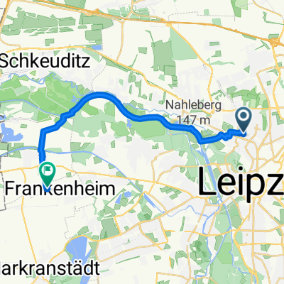 Elsbethstraße, Leipzig nach Gewerbestraße, Markranstädt