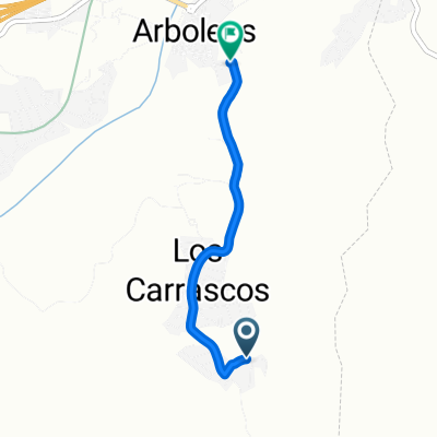 Calle Hinojo, Arboleas to Calle Museo, Arboleas