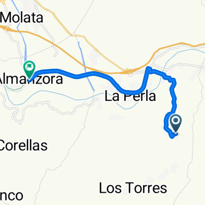 Calle Hinojo, Arboleas to Calle del Cuartel, Cantoria