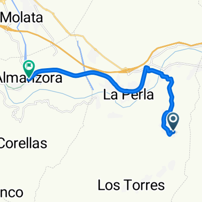 Calle Hinojo, Arboleas to Calle de la Estación, Cantoria
