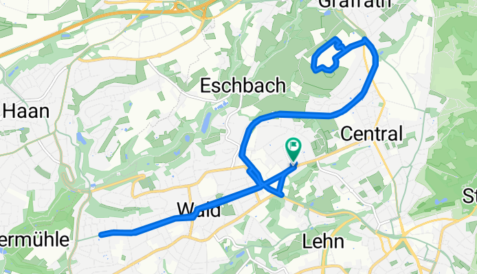 Focher Straße, Solingen nach Focher Straße, Solingen