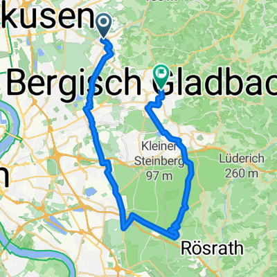 Lisztstraße nach Hauptstraße