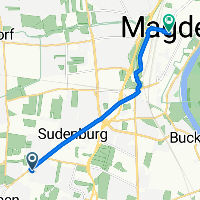 Klinkebachstraße, Magdeburg nach Ulrichplatz, Magdeburg