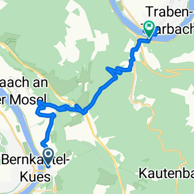 Römerstraße, Bernkastel-Kues naar Brückenstraße, Traben-Trarbach