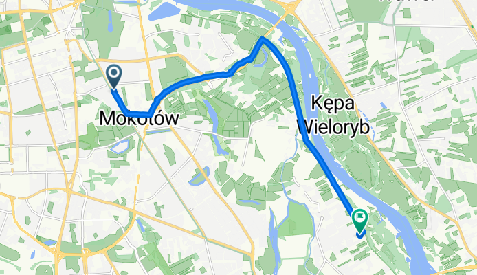 Jana III Sobieskiego, Warszawa do Zaściankowa, Warszawa