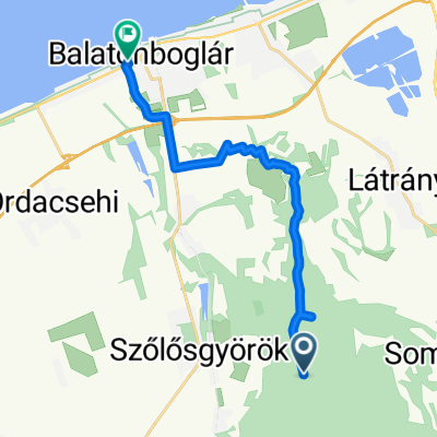 Szőlősgyörök - Kisfaludy utca, Balatonboglár